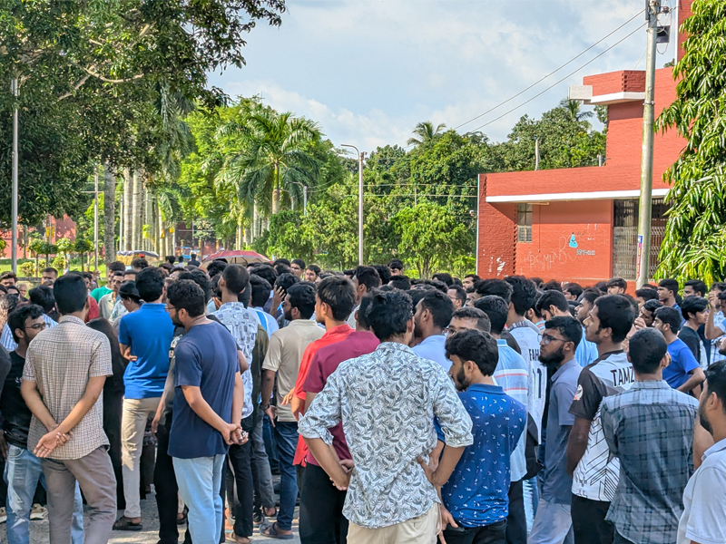 নব্য রাজাকারদের বিরুদ্ধে বাকৃবি ছাত্রলীগের যুদ্ধ ঘোষণা
