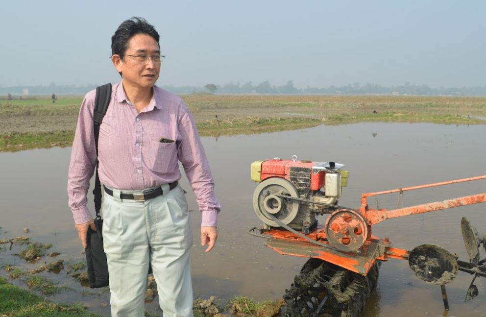 ৪০ বছর হাওরের কৃষি উন্নয়নে  জাপানি গবেষক  তেৎসুও সুৎসুই 