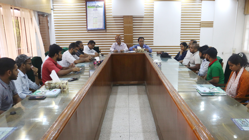 ছাত্র বিষয়ক উপদেষ্টা এবং প্রক্টরিয়াল বডির সাথে বাকৃবিসাসের সৌজন্য সাক্ষাৎ