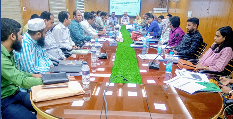 পারিবারিক পুষ্টি বাগান বিষয়ক কর্মশালা অনুষ্ঠিত