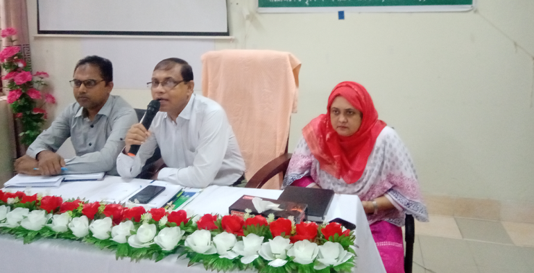 ঝালকাঠিতে কৃষির মাসিক সভা অনুষ্ঠিত