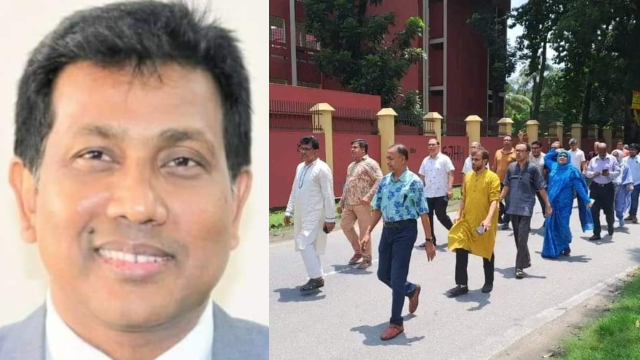 শিক্ষার্থীদের বিরুদ্ধে অবস্থান নিয়েও ভিসি পদে বহাল জাকির হোসেন
