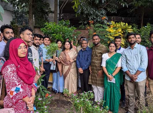 সবুজ ঢাকা বিশ্ববিদ্যালয় গড়ে তোলার ঘোষণা