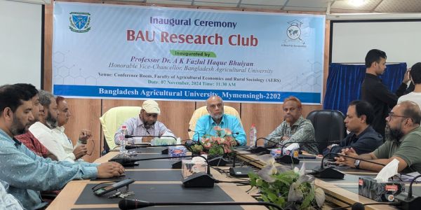 বাংলাদেশ কৃষি বিশ্ববিদ্যালয় রিসার্চ ক্লাবের যাত্রা শুরু