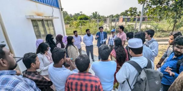 শিক্ষার্থীদের জন্য বায়োগ্যাস প্লান্ট পরিদর্শন আয়োজন